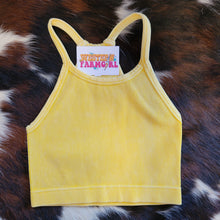 Load image into Gallery viewer, Jezzi Cami Crop Top [yellow]
