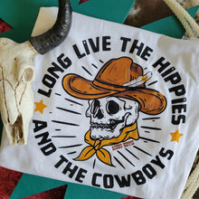 Load image into Gallery viewer, Hippies &amp; Cowboys Tank [white]
