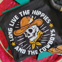 Load image into Gallery viewer, Hippies &amp; Cowboys Tank [black]
