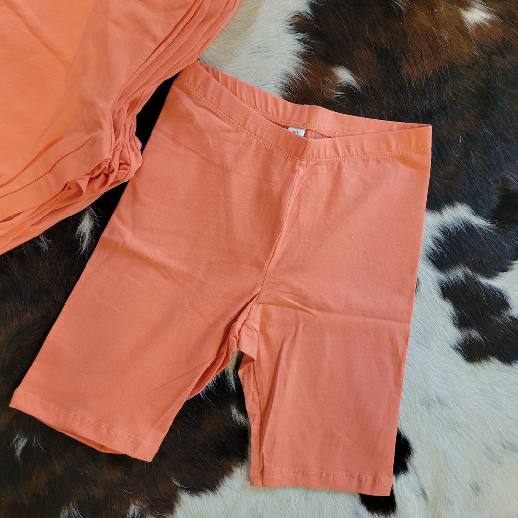 Olsen Biker Shorts [coral]