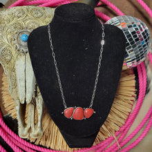 Load image into Gallery viewer, Stillwater Necklace [coral]
