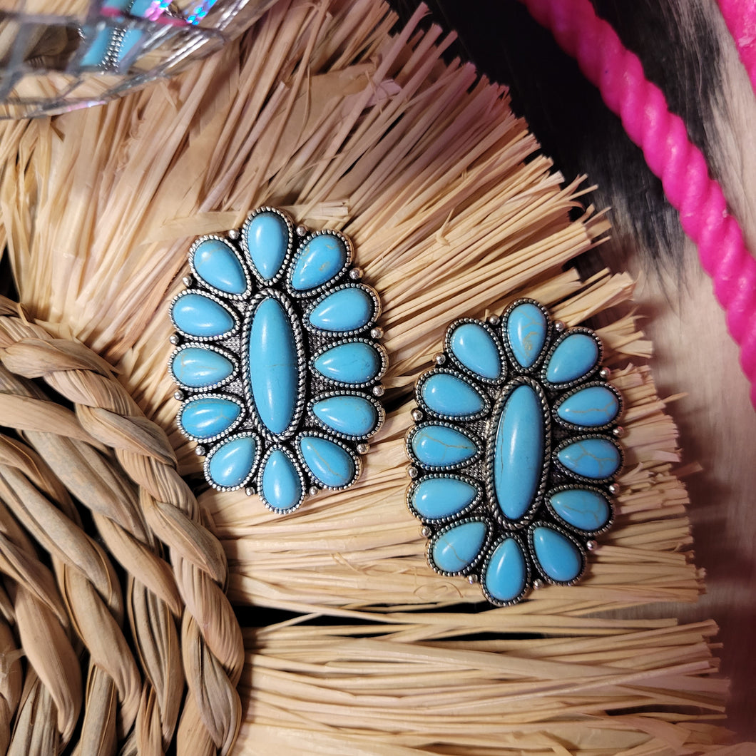 Shawnee Earring [turquoise]