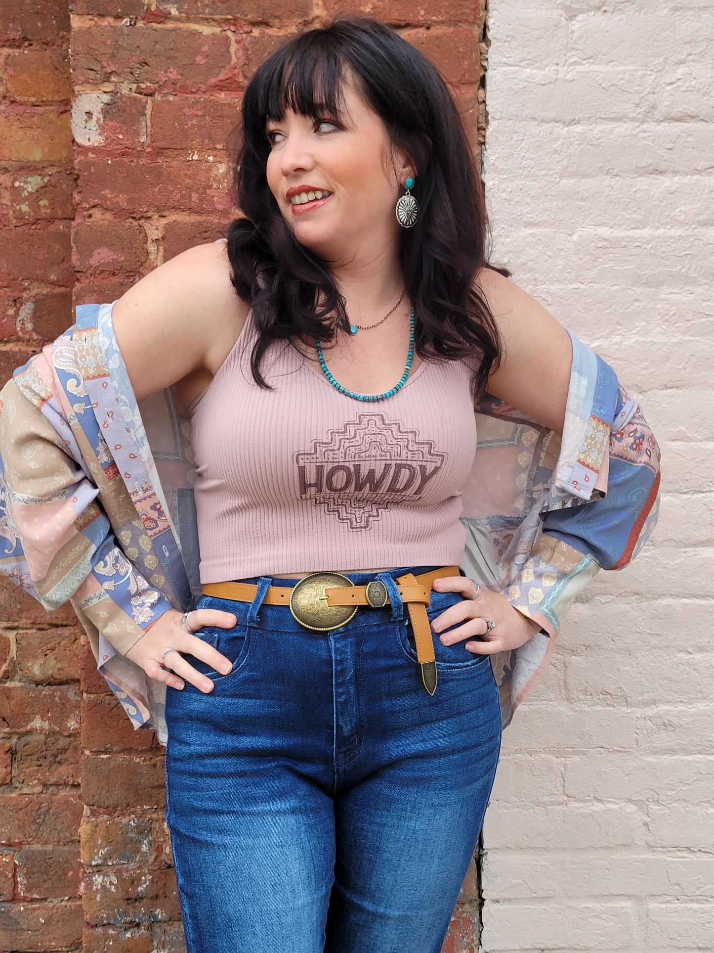 Rodeo Time Crop Tank [howdy)