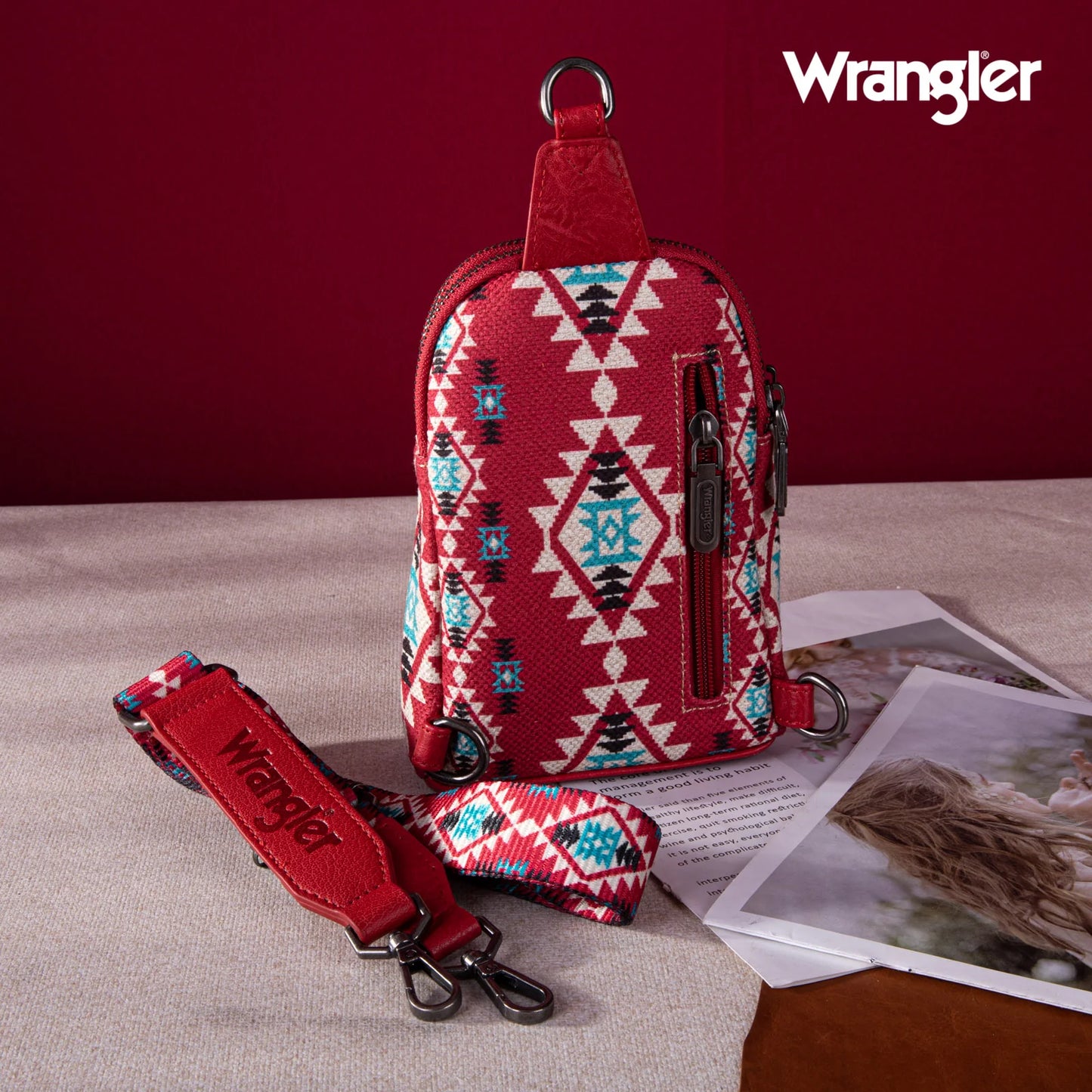 Waylon Wrangler Sling Bag [burgundy]