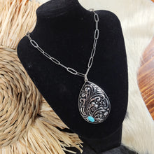 Load image into Gallery viewer, Paisley Pendant Necklace
