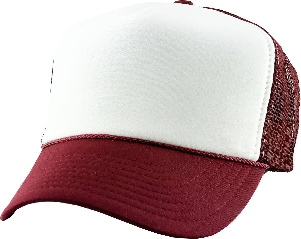 Trucker Hat [Maroon-White]